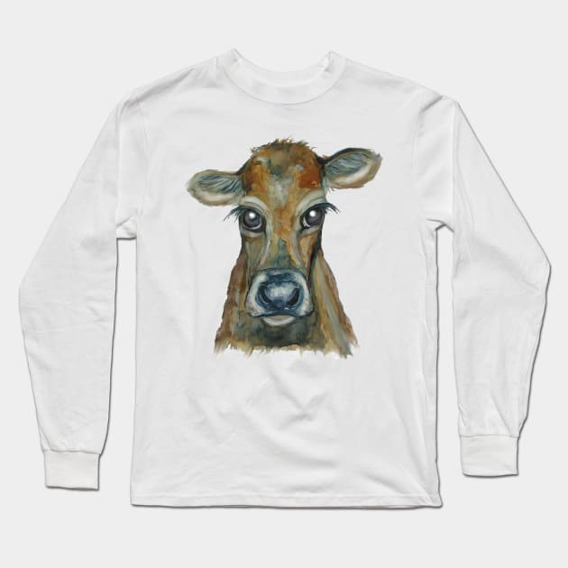 little calf Long Sleeve T-Shirt by msmart